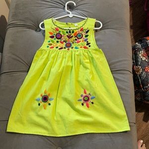 Handmade dress from Mexico